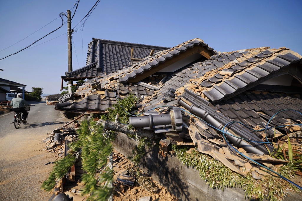 熊本市中央區周一下午2時24分錄得40.3度,打破當地自1890年開始統計以來的最高紀錄。美聯社 熊本市中央區周一下午2時24分錄得40.3度,打破當地自1890年開始統計以來的最高紀錄。美聯社