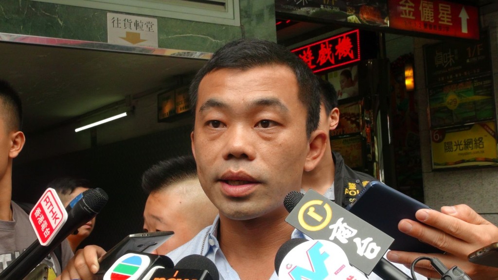 沙田警區刑事調查隊總督察常俊傑。