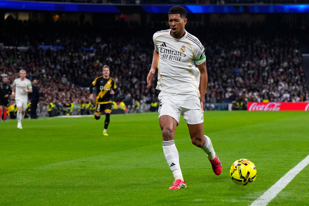 比寧咸拉傷大腿後肌。美聯社 比寧咸拉傷大腿後肌。美聯社