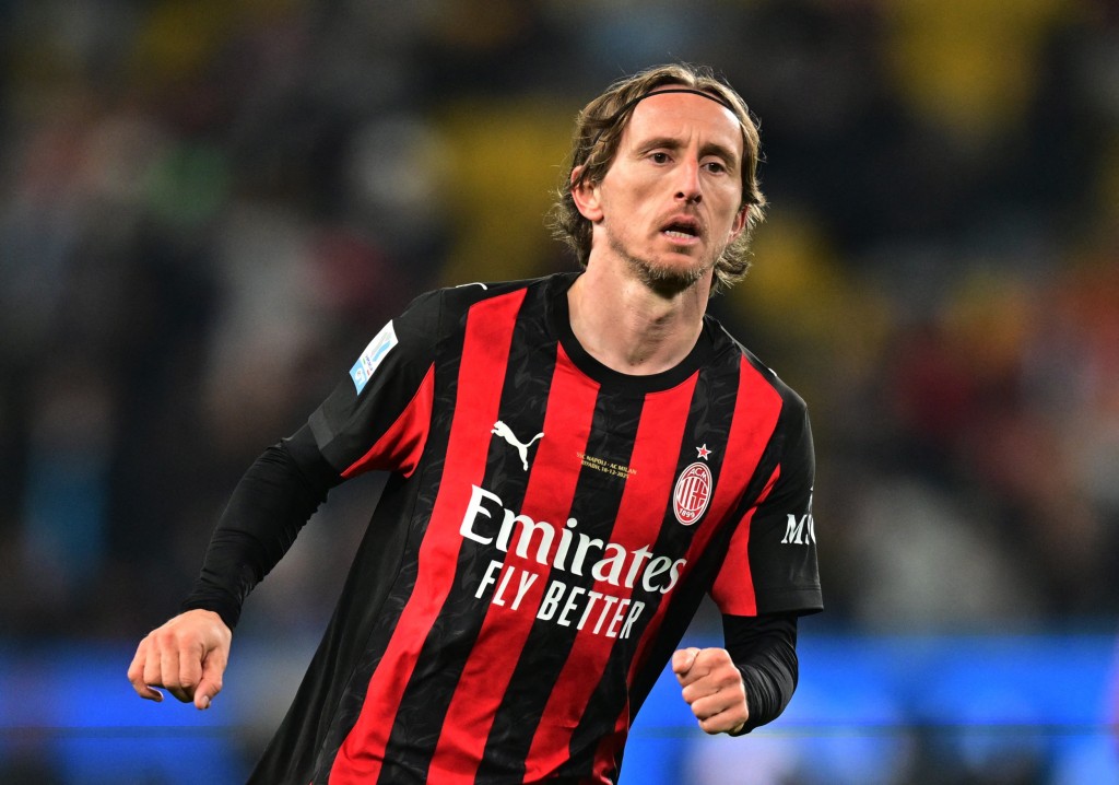 莫迪歷目前效力AC米蘭。路透社