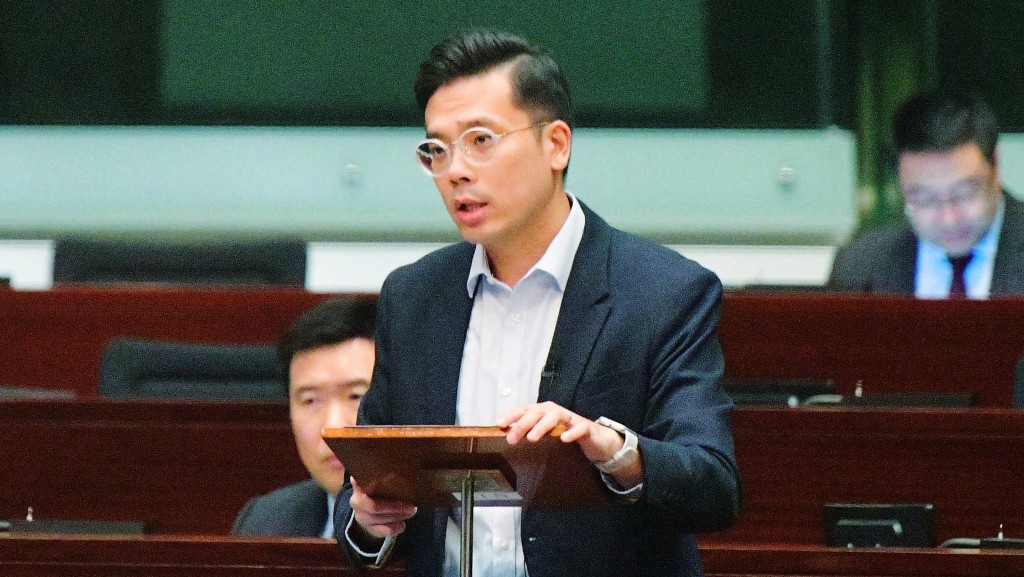 九龍西立法會議員梁文廣。資料圖片