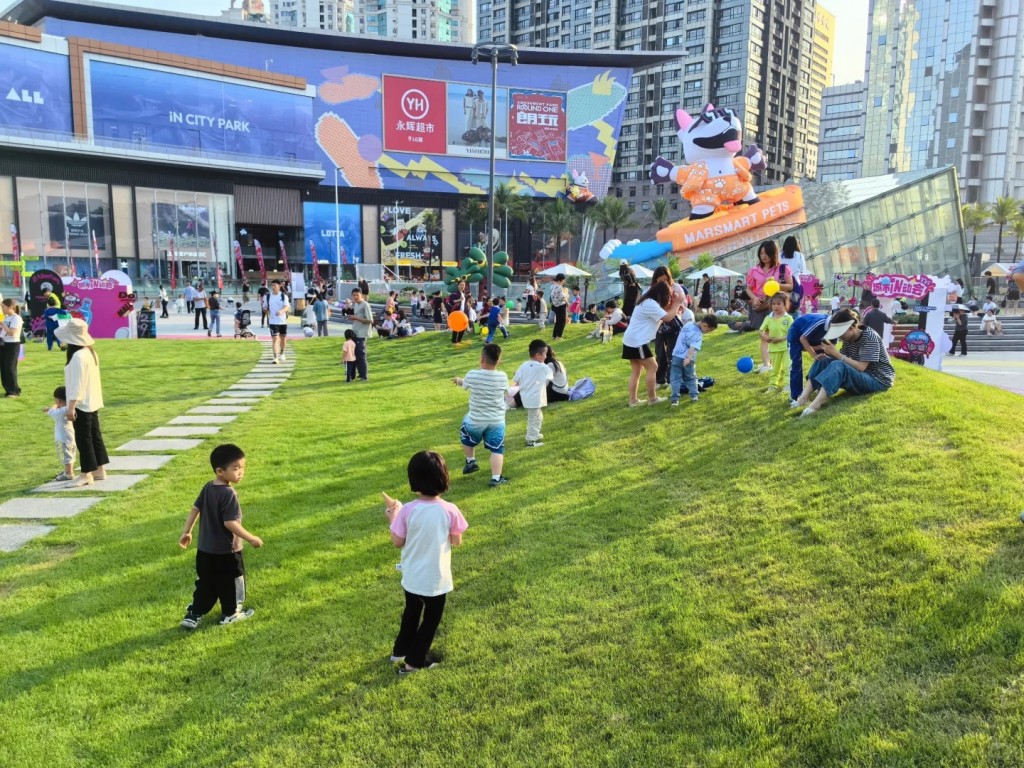 深圳in城市廣場 全市最大戶外運動廣場進駐福田 深圳in城市廣場 全市最大戶外運動廣場進駐福田