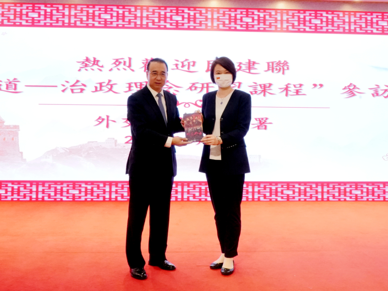 李慧琼表示感謝公署安排。駐港外交公署圖片