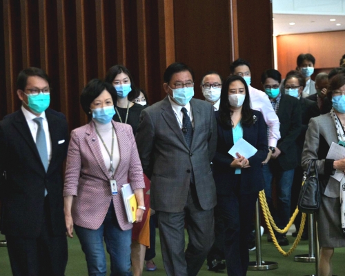 建制派議員指支持人大通過港區國安法決定草案。