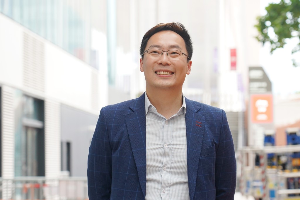 體育專員蔡健斌。葉偉豪攝