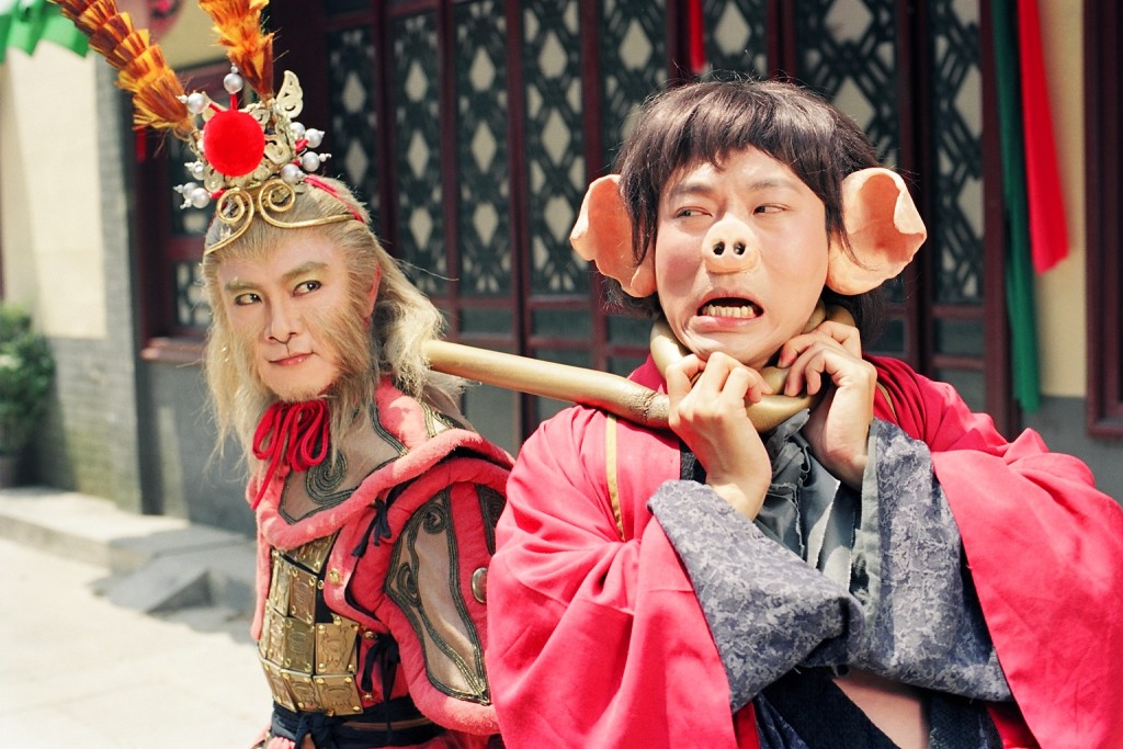 張衞健當年拍《西遊記》爆紅。 張衞健當年拍《西遊記》爆紅。