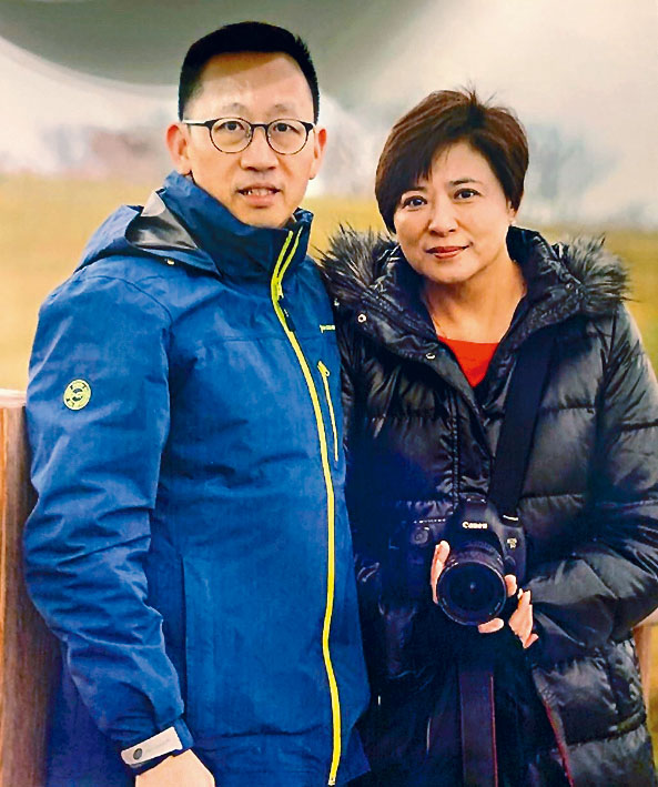 燒炭同死的潘志盛及其妻馮瑞倫。
