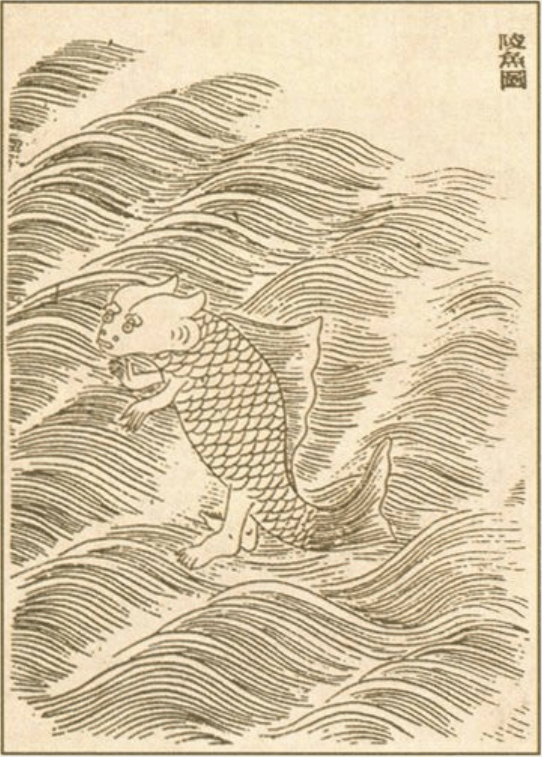 陵魚圖，選自《中國清代宮廷版畫》