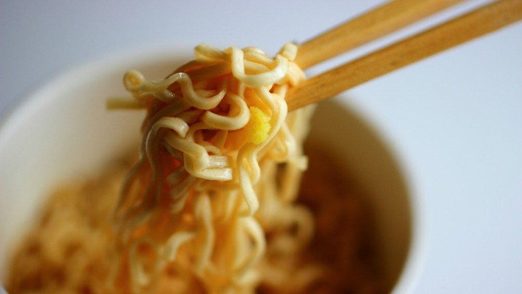 牛肉碗麵勁鈉含量超標，一碗已近每日攝取水平。網上圖片