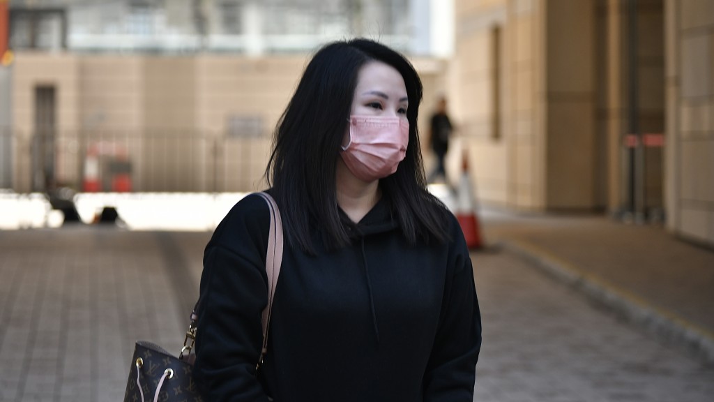 死者女兒趙海鈴。陳極彰攝