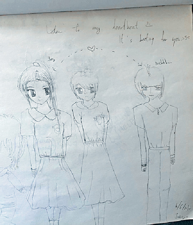 ■戴祖儀亦有分享手繪「戀愛圖」!