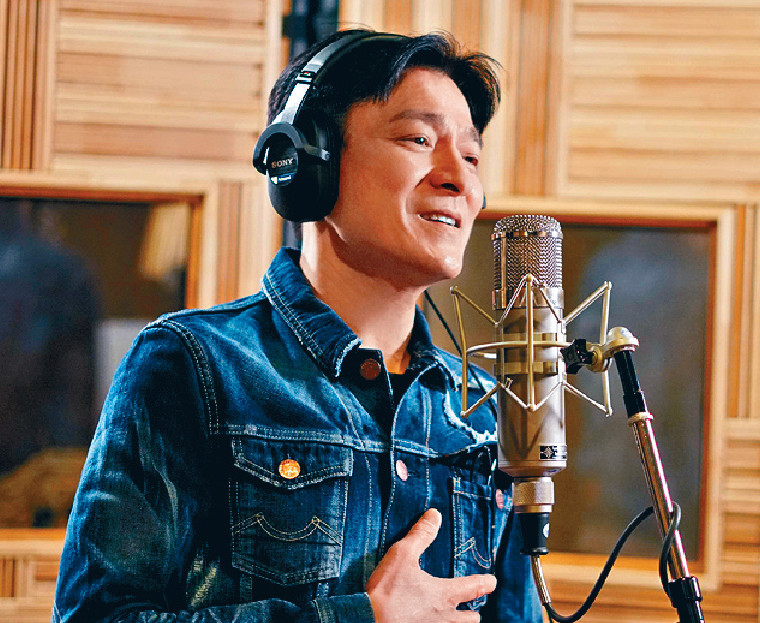 ■華仔高歌支持抗疫題材港片。
