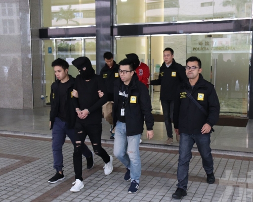 兩名涉案男子昨先後被捕。