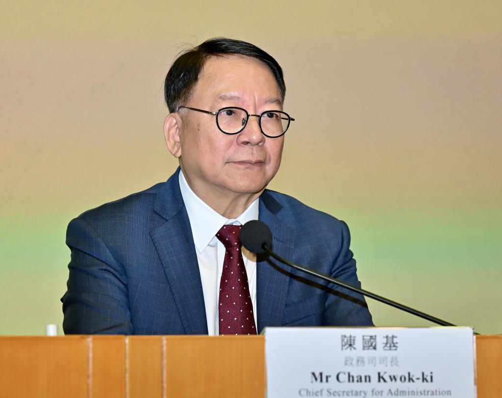 政務司司長陳國基表示，今次的評估結果顯示，學員各方面的能力均有提升。鍾健華攝