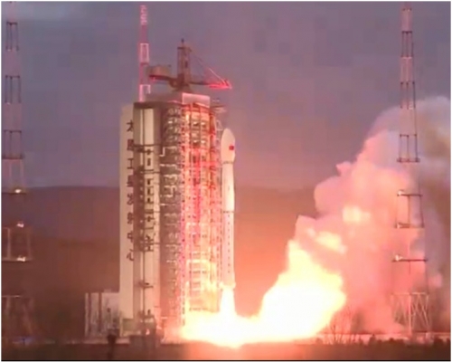 「海洋二號B」今晨成功升空。