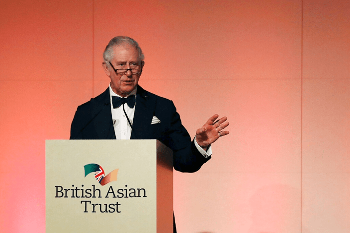 英國王儲查理斯證實確診新冠。AP圖片