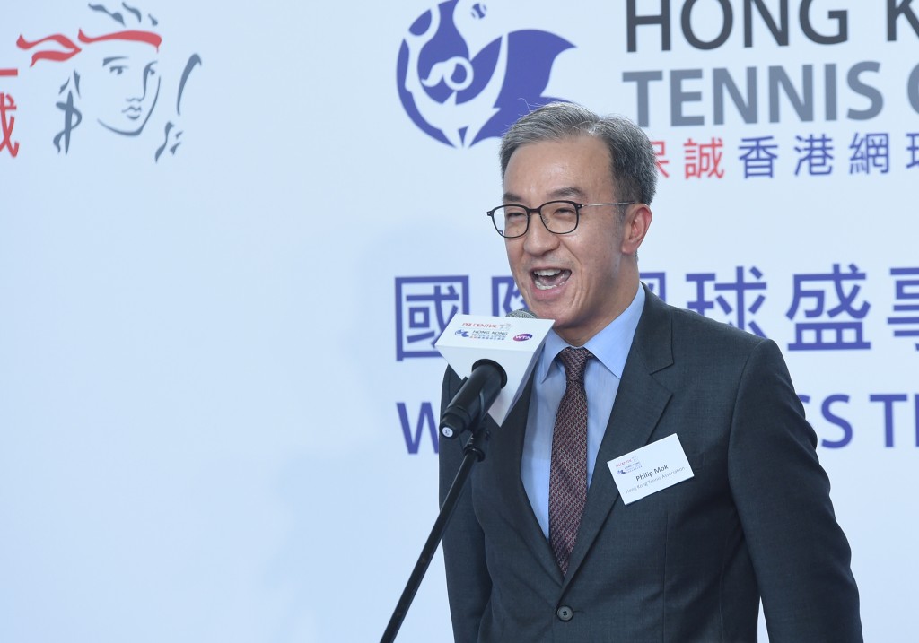 香港网球总会会长莫君逸喜言，拿度网球中心可成为本地网坛发展跳板。