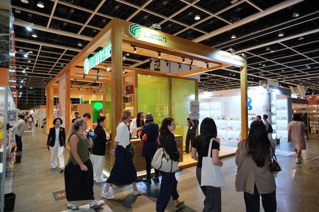 為迎合可持續發展的大趨勢，Home InStyle今年首次展示多款應用於家品及家紡市場的創新物料。