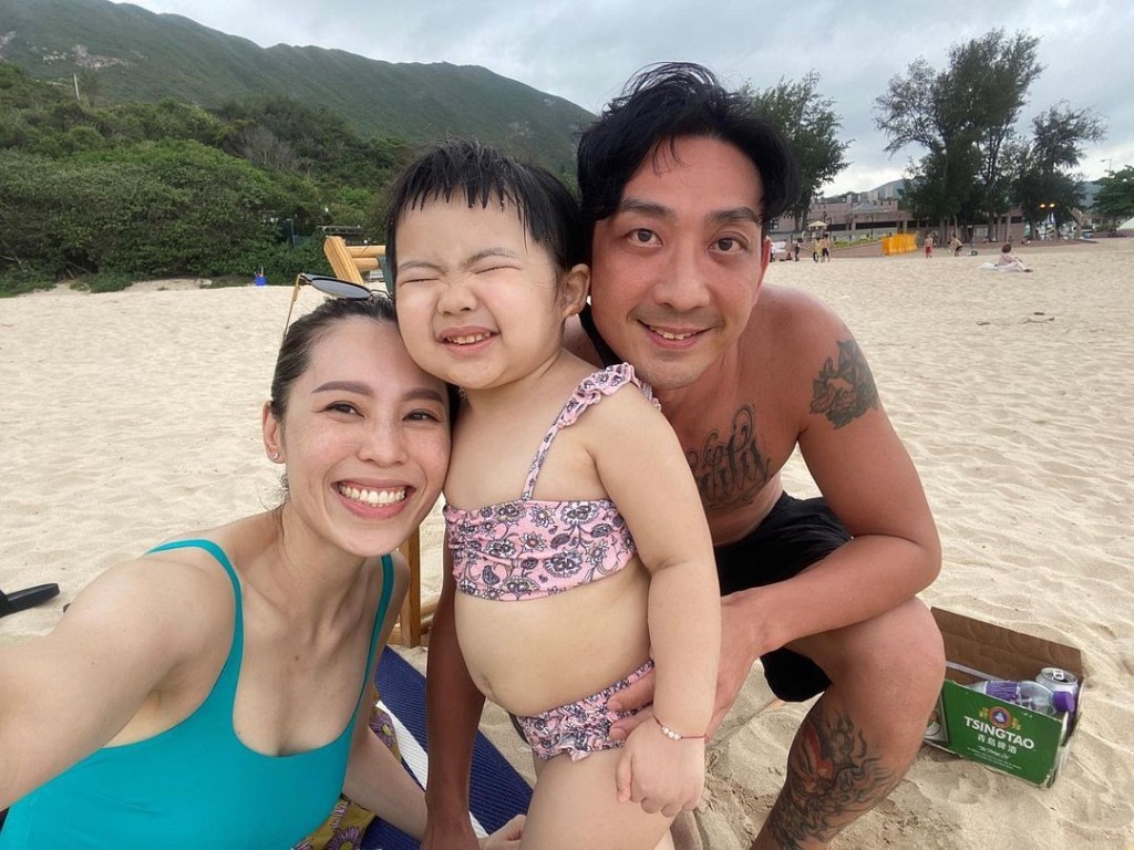 Lucy媽話趁囡囡未有妹妹之前，借人家的女兒給Lucy照顧當實習。