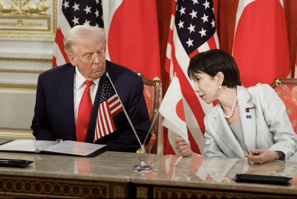 报道指,连番延期令特朗普质疑日方履约诚意,觉得日方愈来愈不可信任。路透社 报道指,连番延期令特朗普质疑日方履约诚意,觉得日方愈来愈不可信任。路透社