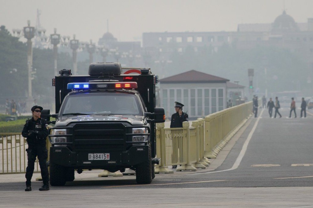 恐袭事件后，北京曾一度限行外地车辆。