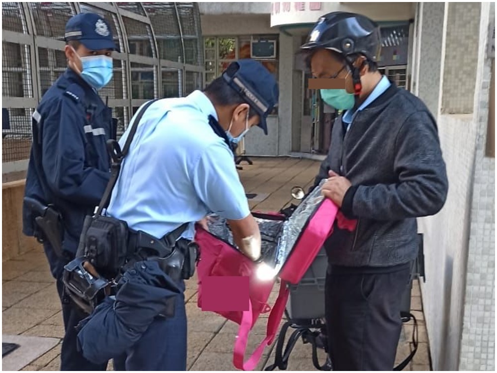 被捕人士。