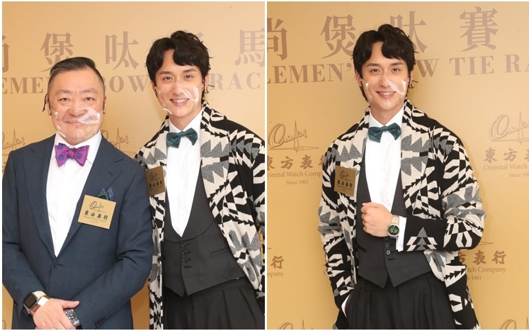 剛剛33歲的Terrance，收到名表覺得榮幸和開心。