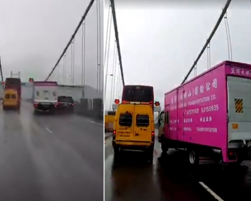 有車cam拍下車禍發生一刻。馬路的事討論區影片截圖