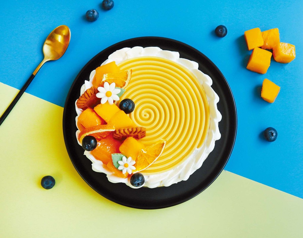 别具层次的芒果糕饼，最深受香港人欢迎。