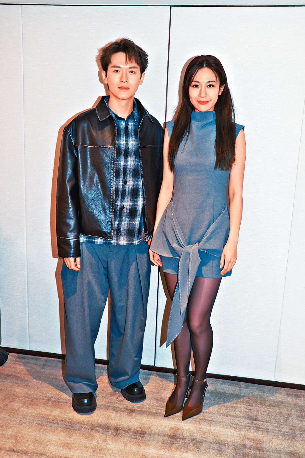 何沛珈和阮浩棕分手後齊出席活動，二人不覺尷尬。