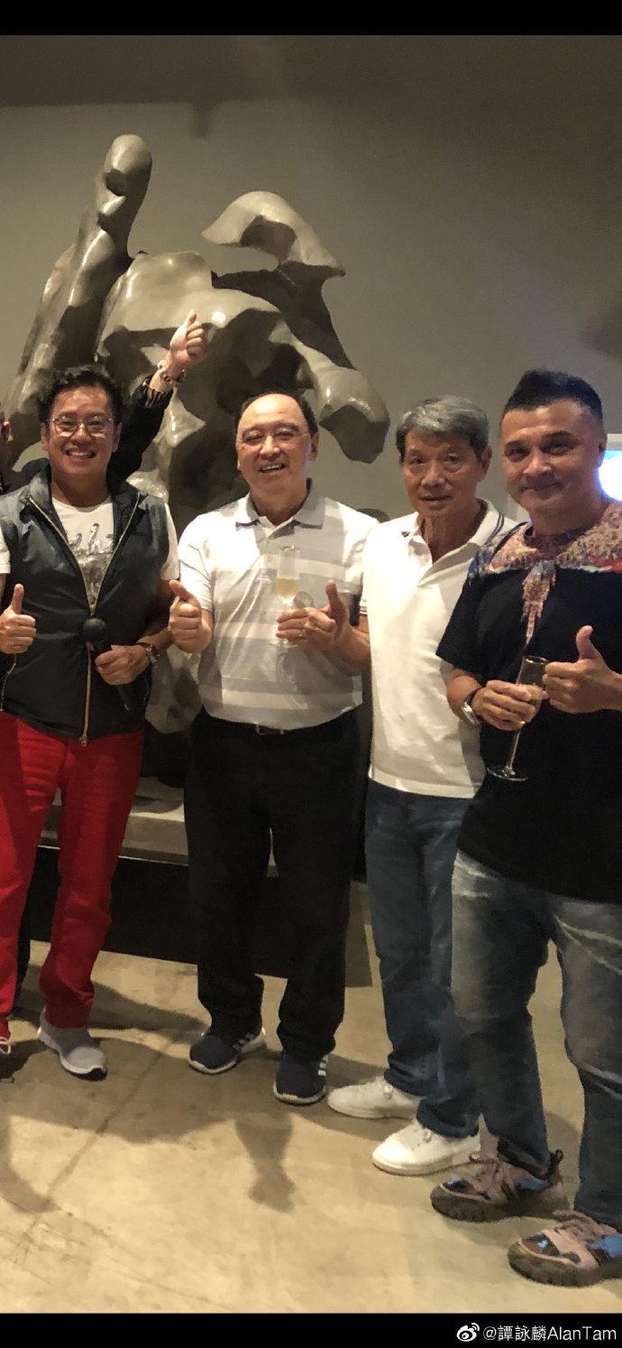 球壇好友郭家明等