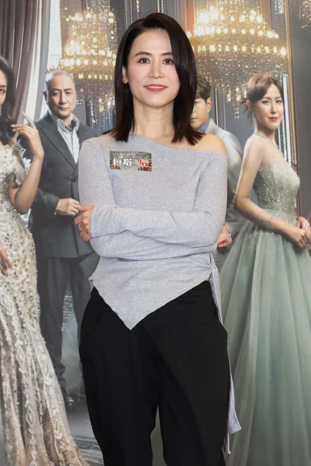 宣萱在《巨塔之后》演專科醫生。 宣萱在《巨塔之后》演專科醫生。