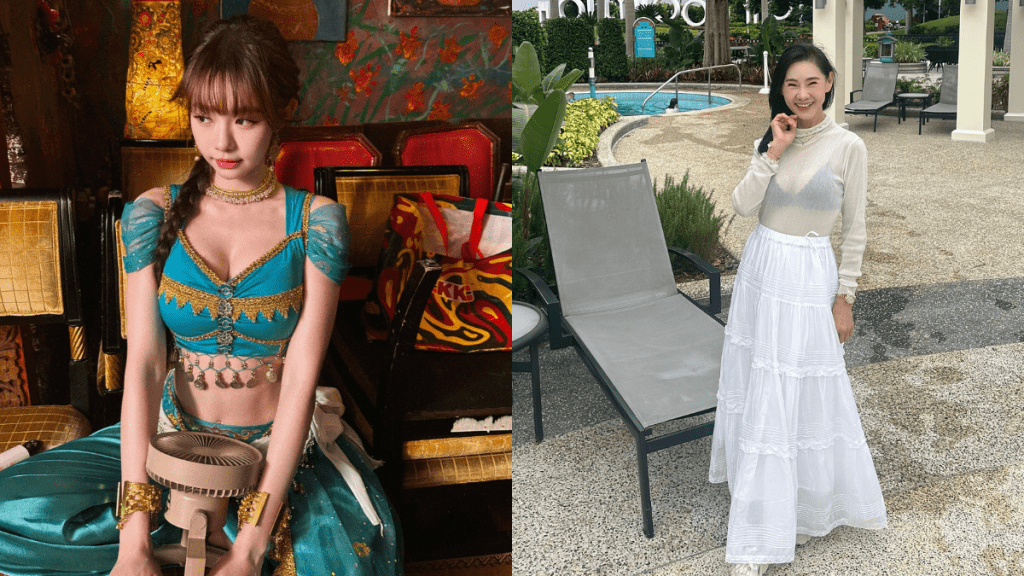 林明禎60歲媽媽身材好過女兒  穿火辣透視裝若隱若現  網民激讚：史上最強美魔女