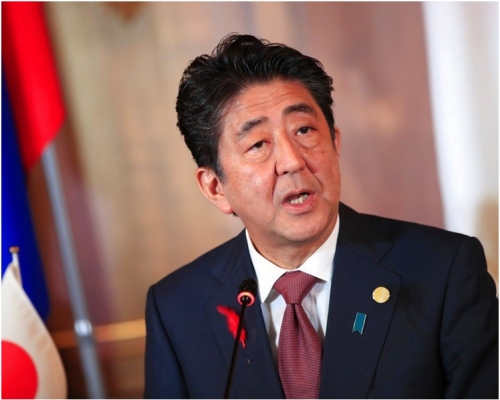 日本首相安倍晉三表示將於中國春節拍片向中國拜年。資料圖片