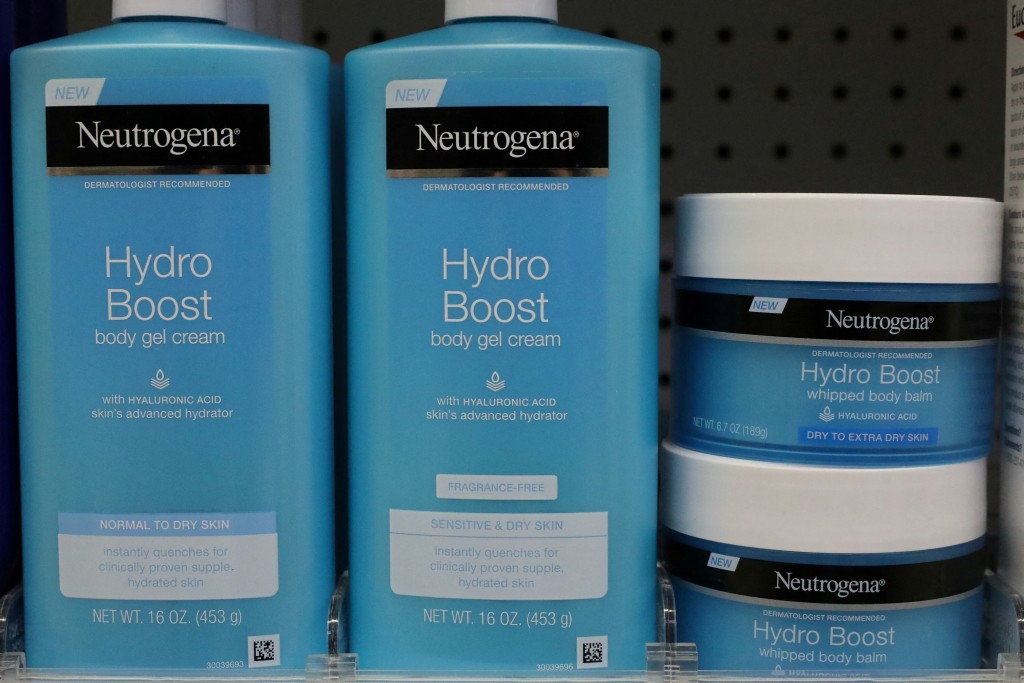 Neutrogena是知名護膚品牌。路透社