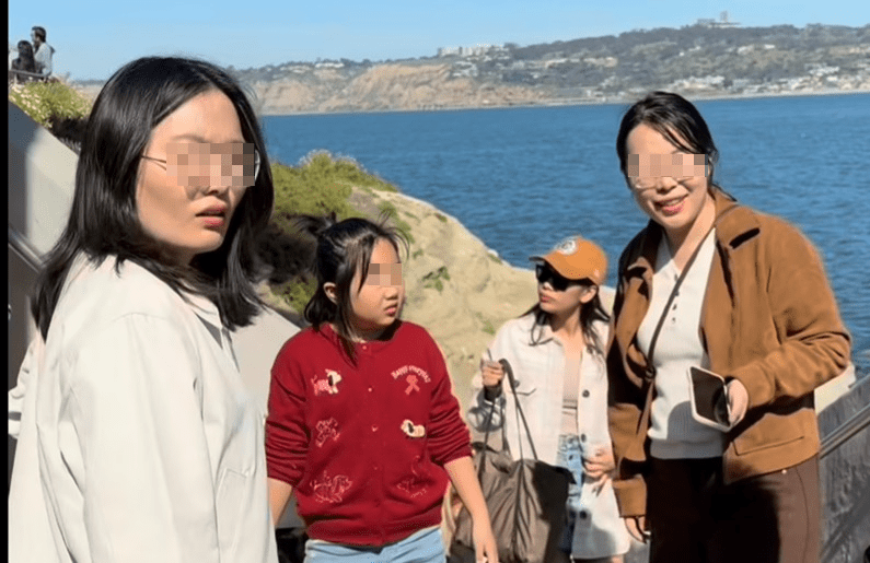 全家人最终被逐出海滩。(Jim Grant，Instagram@jimgrantphotos)