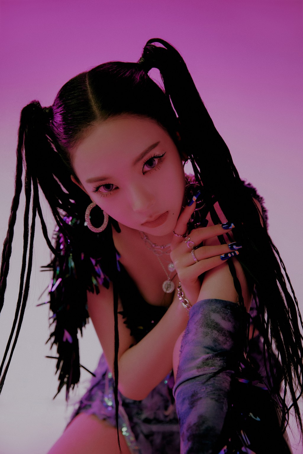 aespa隊長，21歲的Karina。