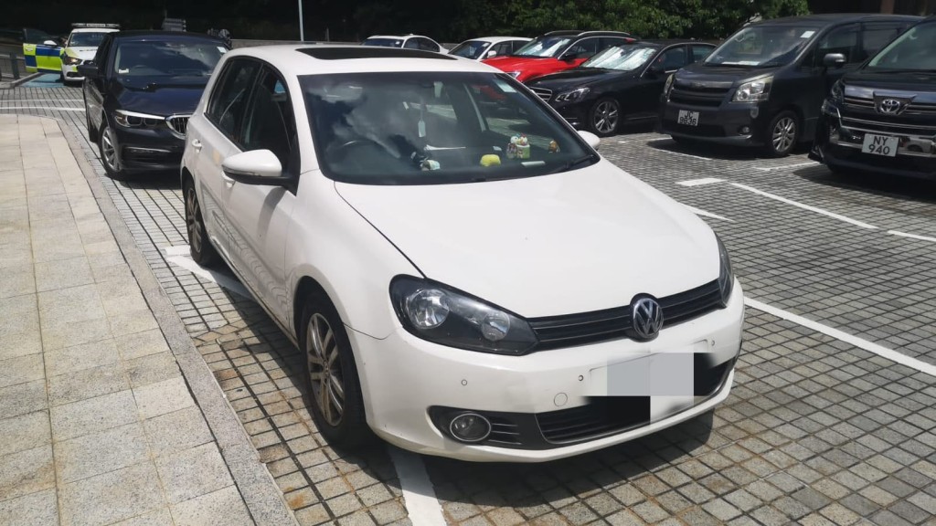 涉案車輛。警方提供