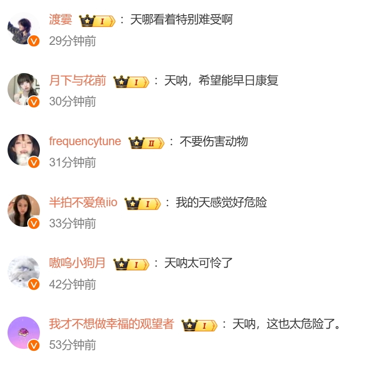 網民留言。