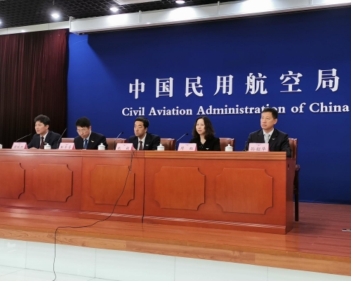 中國民用航空局今日在北京舉行本月例行新聞發佈會。