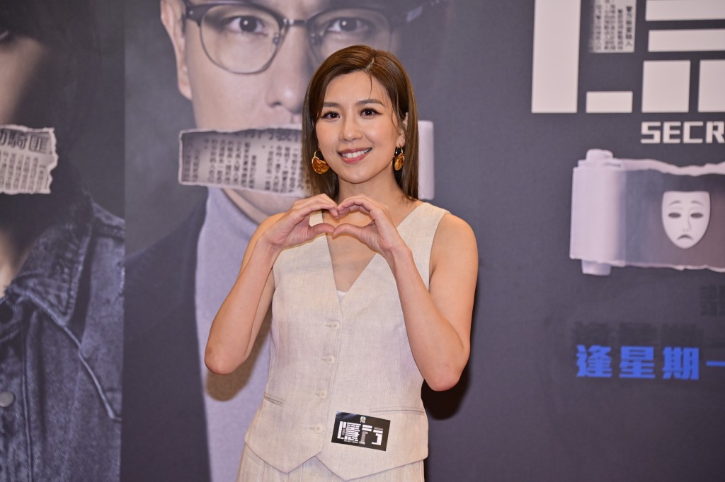 黃智雯否認對TVB有離心。