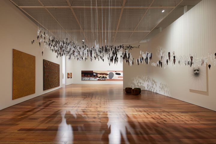 在Yiribana Gallery可赏到以澳洲原住民及托雷斯海峡岛民为主角的艺术作品。
