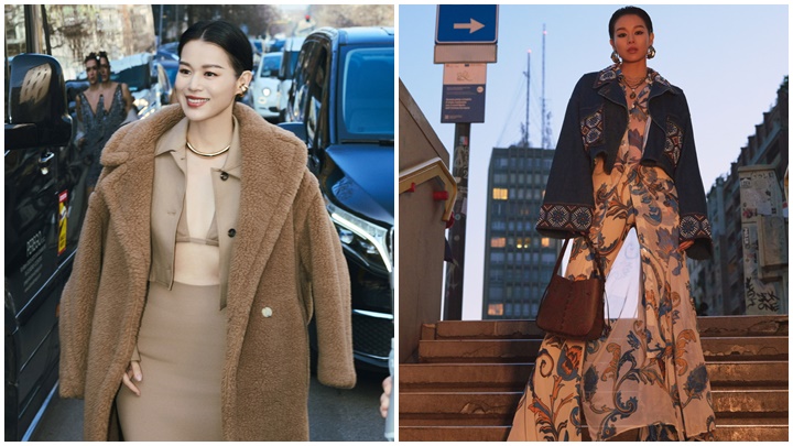 胡杏儿应两个时尚品牌邀请出席米兰时装周