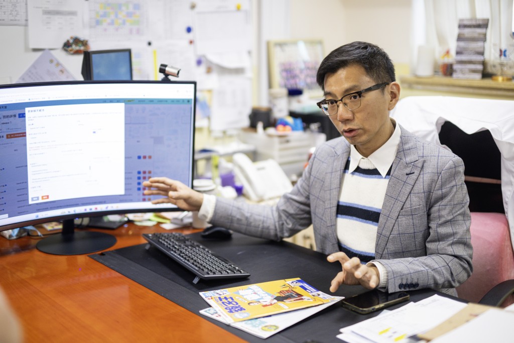 中華基督教會基法小學郭文釗校長(圖:李沃濤) 中華基督教會基法小學郭文釗校長(圖:李沃濤)