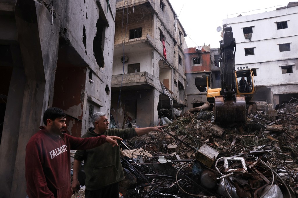 以色列與黎巴嫩衝突持擊，多座房屋被炸毀。路透社