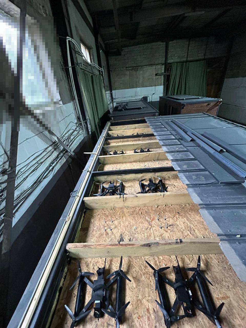 烏克蘭使用的無人機。 烏克蘭使用的無人機。