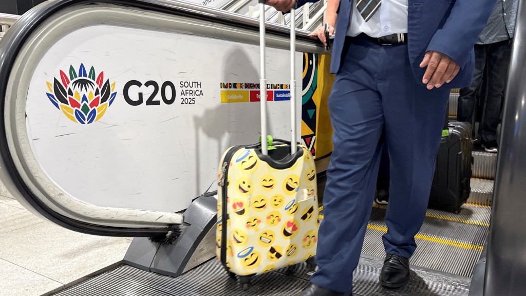 2025年G20峰会在南非约翰内斯堡举行。 路透社