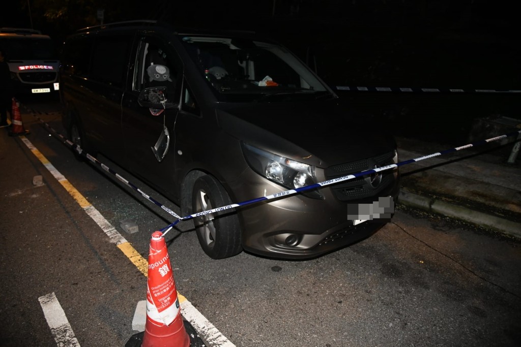涉事客貨車。