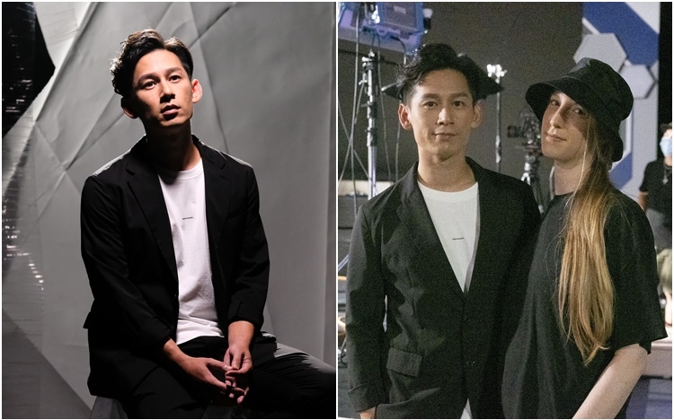 駱振偉苦等13年推出首支單曲《成熟•不了》，拍MV更獲老婆探班力撐。
