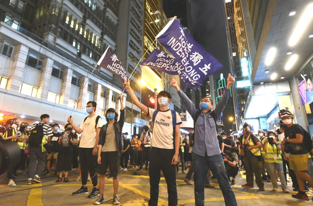 大摩料香港地緣政治局勢緊張,或阻礙經濟復甦。資料圖片